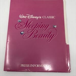 Walt Disney's Sleeping Beauty 1959 Original Press Kit with Stills Movie
